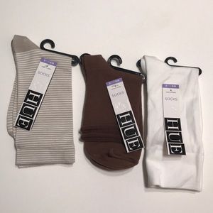 HUE Casual Socks 3 Pair